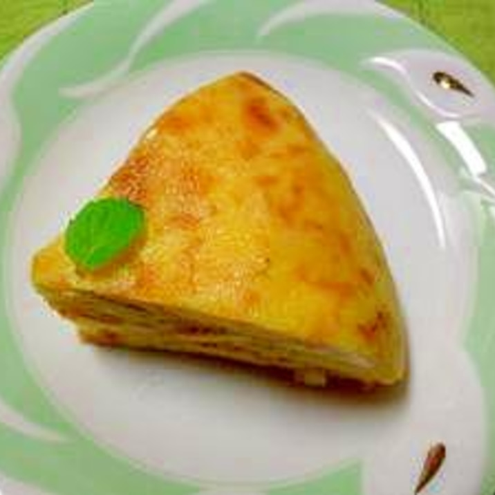 あまったパンの耳で炊飯器ケーキ♪